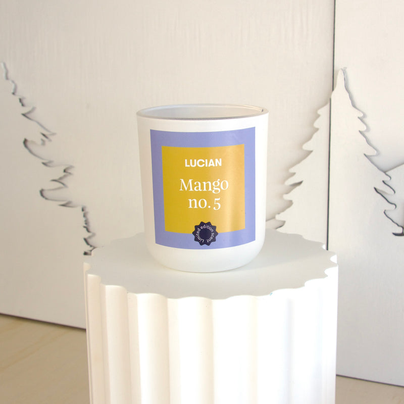 Mango No.5- Glass Candle - Limited Edition